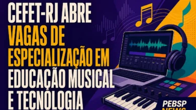 CEFET-RJ ABRE VAGAS DE ESPECIALIZAÇÃO EM EDUCAÇÃO MUSICAL E TECNOLOGIA