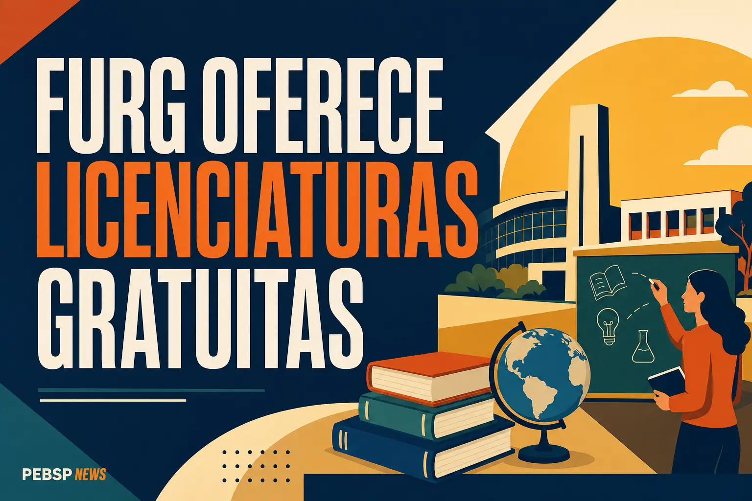 FURG OFERECE LICENCIATURAS GRATUITAS