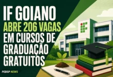 IF GOIANO ABRE 206 VAGAS EM CURSOS DE GRADUAÇÃO GRATUITOS