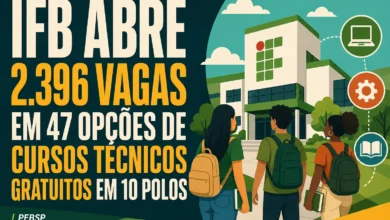 IFB ABRE 2.396 VAGAS EM 47 OPÇÕES DE CURSOS TÉCNICOS GRATUITOS EM 10 POLOS