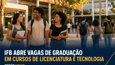 IFB ABRE VAGAS DE GRADUAÇÃO EM CURSOS DE LICENCIATURA E TECNOLOGIA