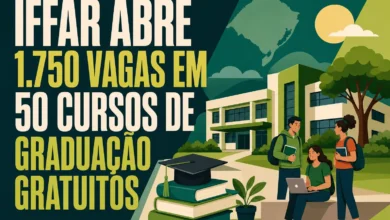 IFFAR ABRE 1.750 VAGAS EM 50 CURSOS DE GRADUAÇÃO GRATUITOS