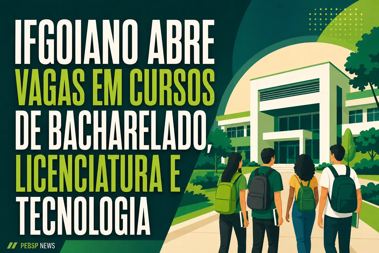 IFGOIANO ABRE 1.240 VAGAS EM CURSOS DE BACHARELADO, LICENCIATURA E TECNOLOGIA