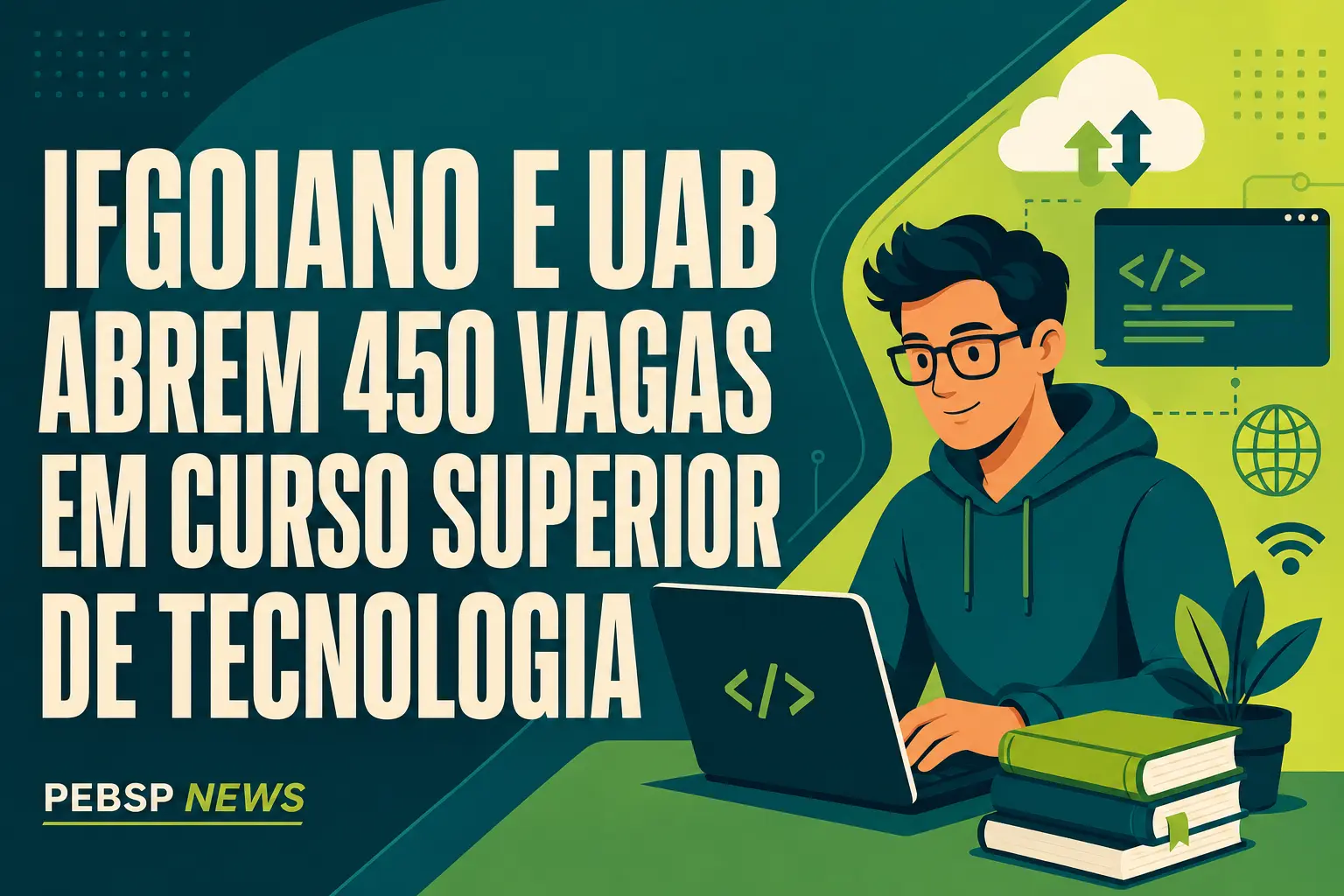IFGOIANO E UAB ABREM 450 VAGAS EM CURSO SUPERIOR DE TECNOLOGIA