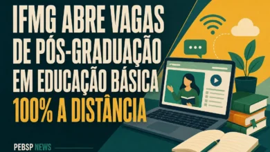 IFMG ABRE VAGAS DE PÓS-GRADUAÇÃO EM EDUCAÇÃO BÁSICA 100% A DISTÂNCIA