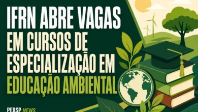 IFRN ABRE VAGAS EM CURSOS DE ESPECIALIZAÇÃO EM EDUCAÇÃO AMBIENTAL