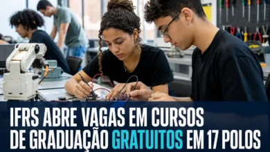 IFRS ABRE VAGAS EM CURSOS DE GRADUAÇÃO GRATUITOS EM 17 POLOS