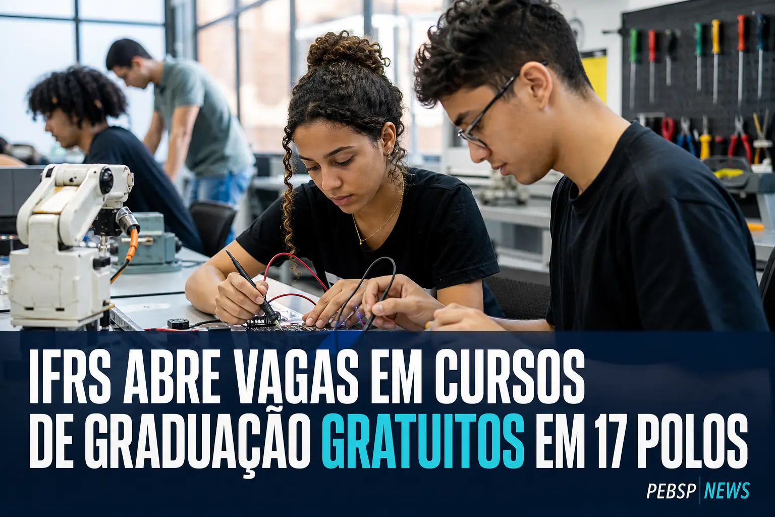 IFRS ABRE VAGAS EM CURSOS DE GRADUAÇÃO GRATUITOS EM 17 POLOS