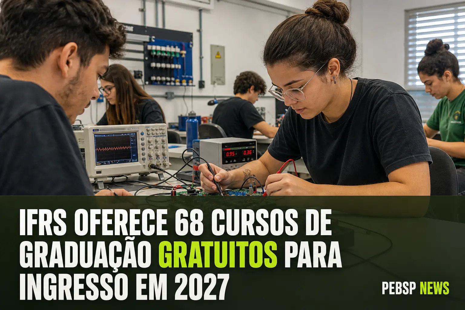 IFRS OFERECE 68 CURSOS DE GRADUAÇÃO GRATUITOS PARA INGRESSO EM 2027