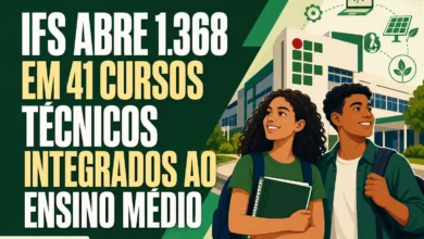 IFS ABRE 1.368 EM 41 CURSOS TÉCNICOS INTEGRADOS AO ENSINO MÉDIO