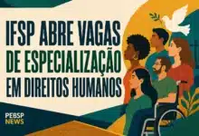 IFSP ABRE VAGAS DE ESPECIALIZAÇÃO EM DIREITOS HUMANOS