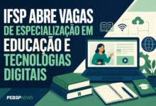 IFSP ABRE VAGAS DE ESPECIALIZAÇÃO EM EDUCAÇÃO E TECNOLOGIAS DIGITAIS