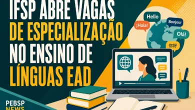 IFSP ABRE VAGAS DE ESPECIALIZAÇÃO NO ENSINO DE LÍNGUAS EAD