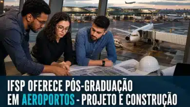 IFSP OFERECE PÓS-GRADUAÇÃO EM AEROPORTOS - PROJETO E CONSTRUÇÃO