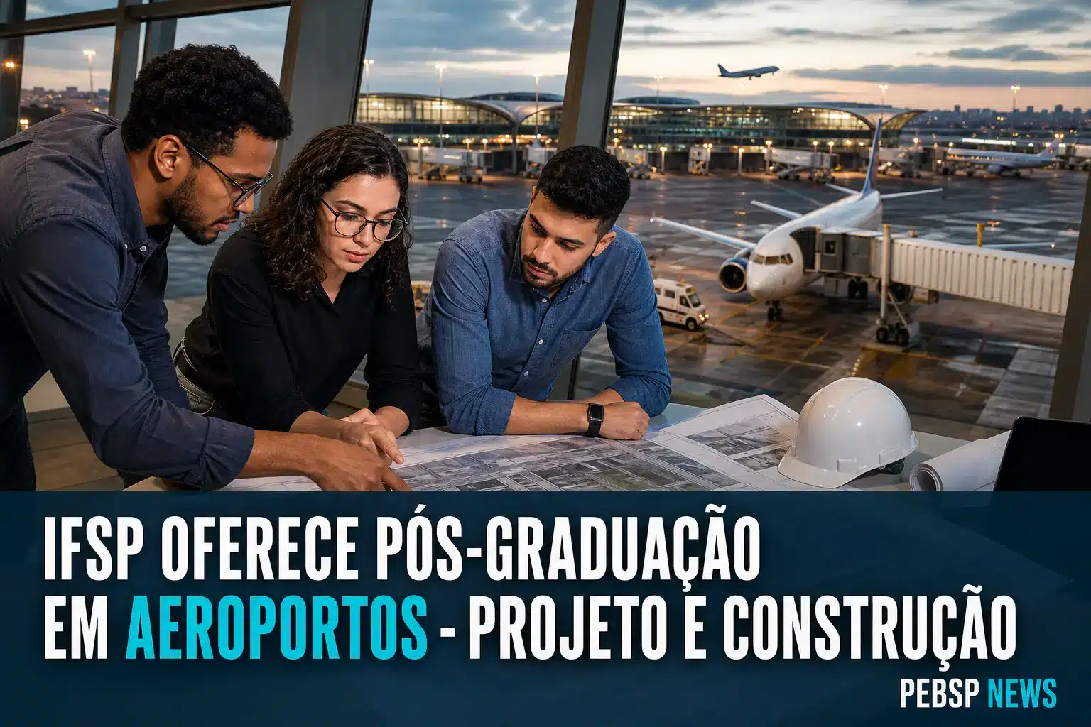 IFSP OFERECE PÓS-GRADUAÇÃO EM AEROPORTOS - PROJETO E CONSTRUÇÃO