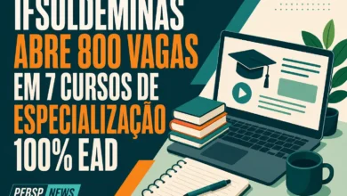 IFSULDEMINAS ABRE 800 VAGAS EM 7 CURSOS DE ESPECIALIZAÇÃO 100% EAD