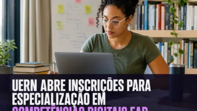 UERN ABRE INSCRIÇÕES PARA ESPECIALIZAÇÃO EM COMPETÊNCIAS DIGITAIS EAD