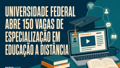 UNIVERSIDADE FEDERAL ABRE 150 VAGAS DE ESPECIALIZAÇÃO EM EDUCAÇÃO A DISTÂNCIA