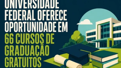 UNIVERSIDADE FEDERAL OFERECE OPORTUNIDADE EM 66 CURSOS DE GRADUAÇÃO GRATUITOS